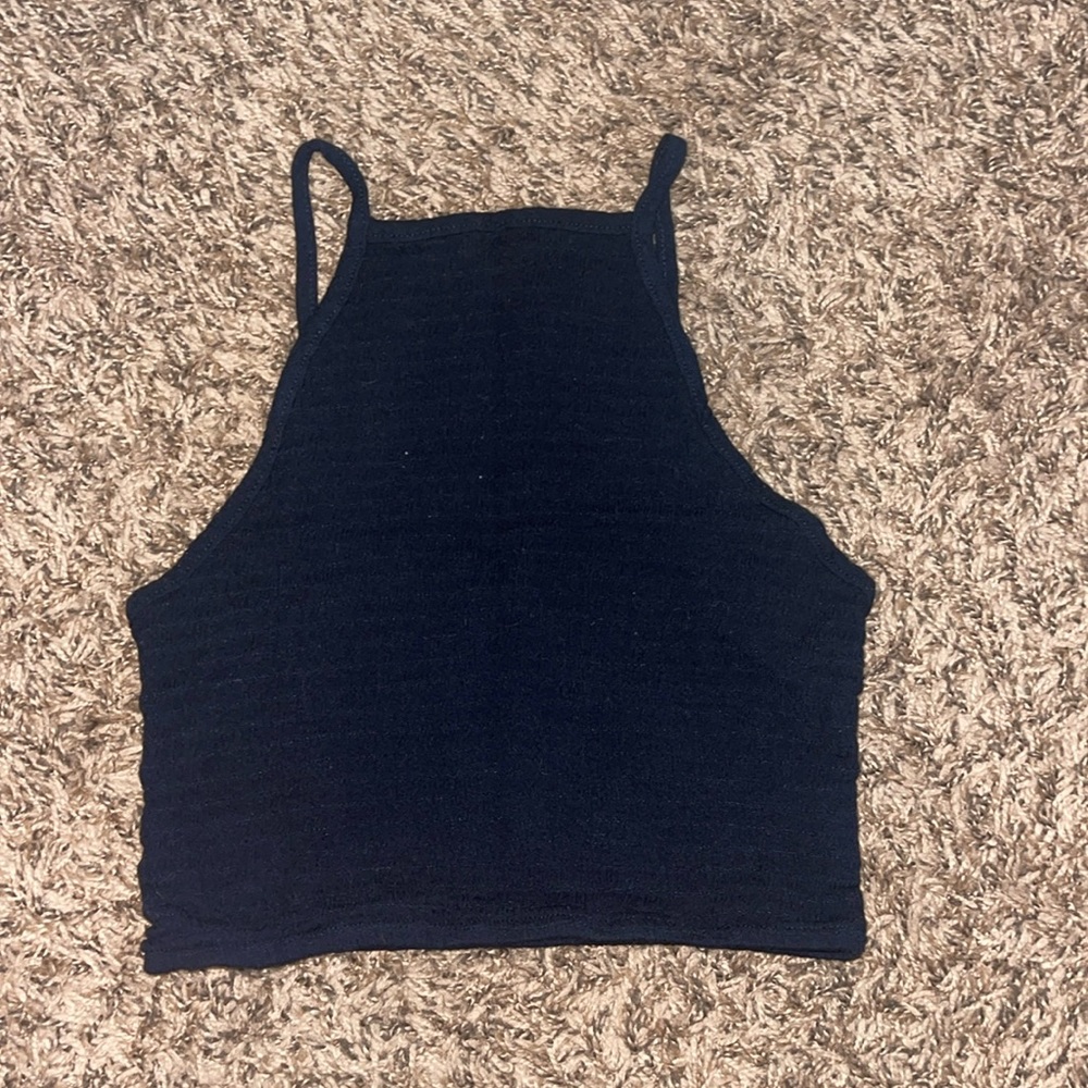 LA Hearts crop top